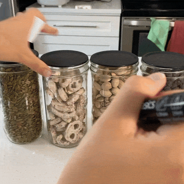 Premium Chalkboard Top Mason Jar Lids (Buy 2, Get 1 FREE!)