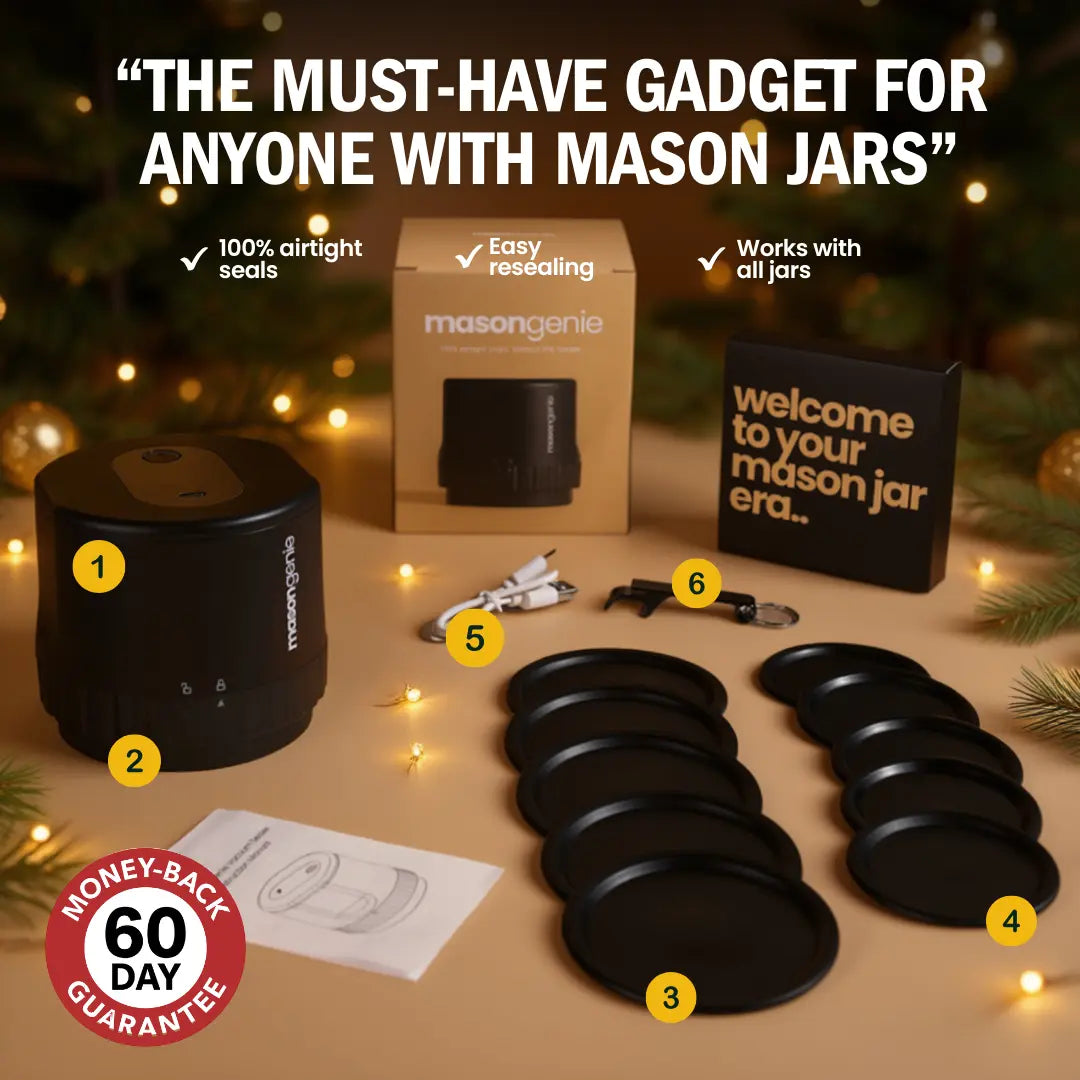 Mason Genie® Vacuum Sealer Kit (VIP Offer)