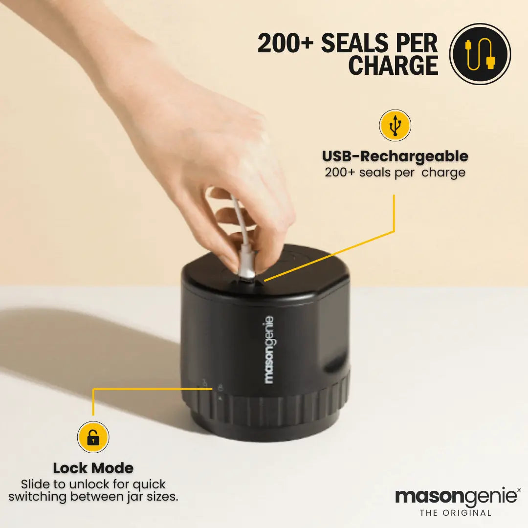 Mason Genie® Vacuum Sealer Kit