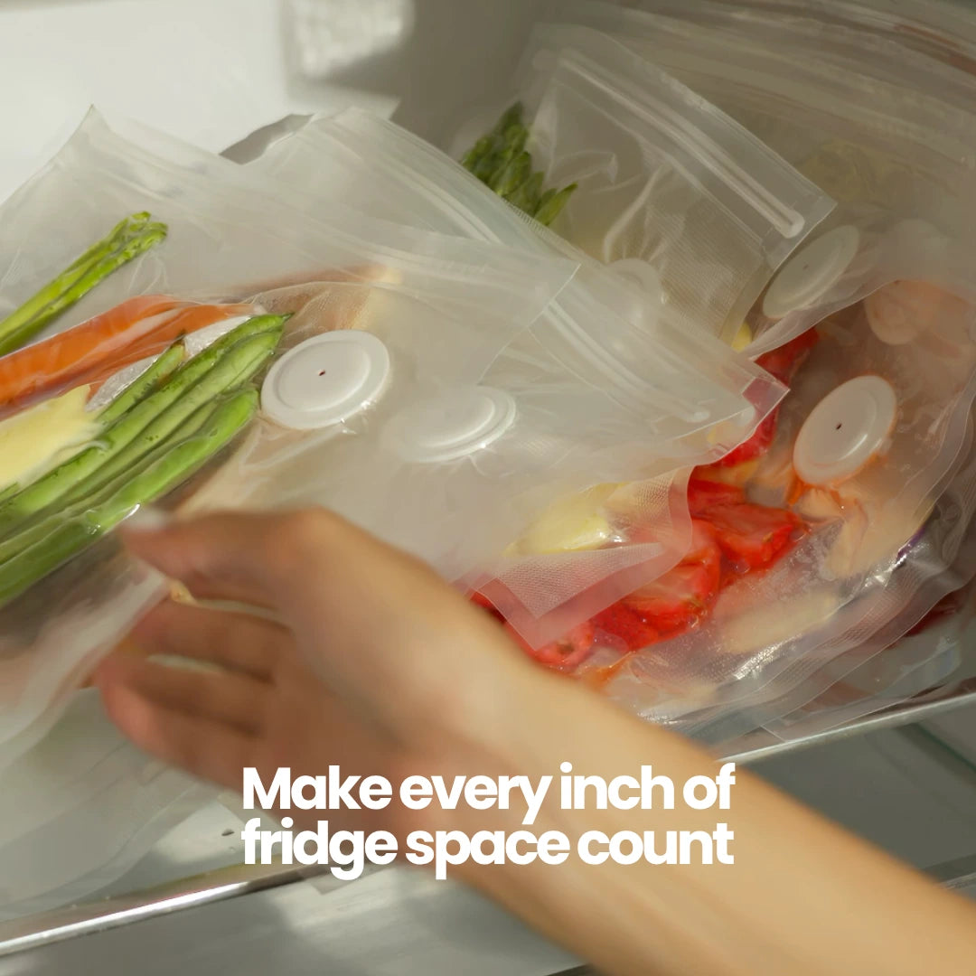 Reusable Vacuum Bags (90 Bags)