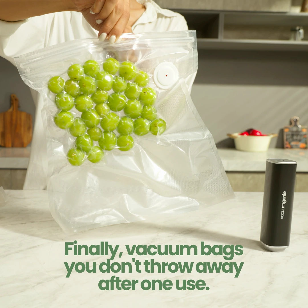Reusable Vacuum Bags (90 Bags)