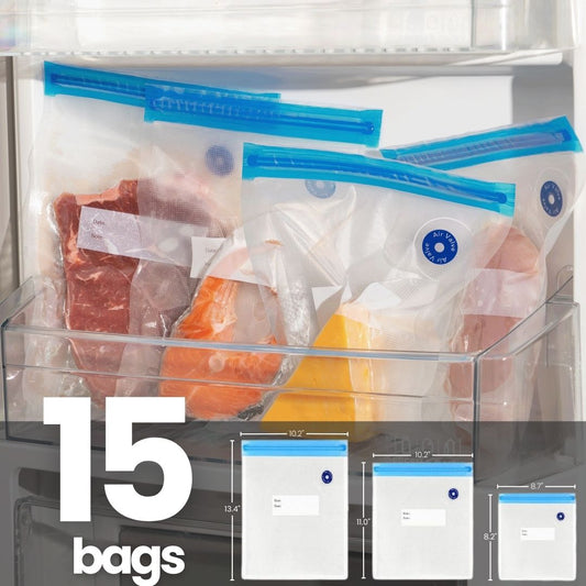 15 x MultiSeal Bags (3 sizes!)