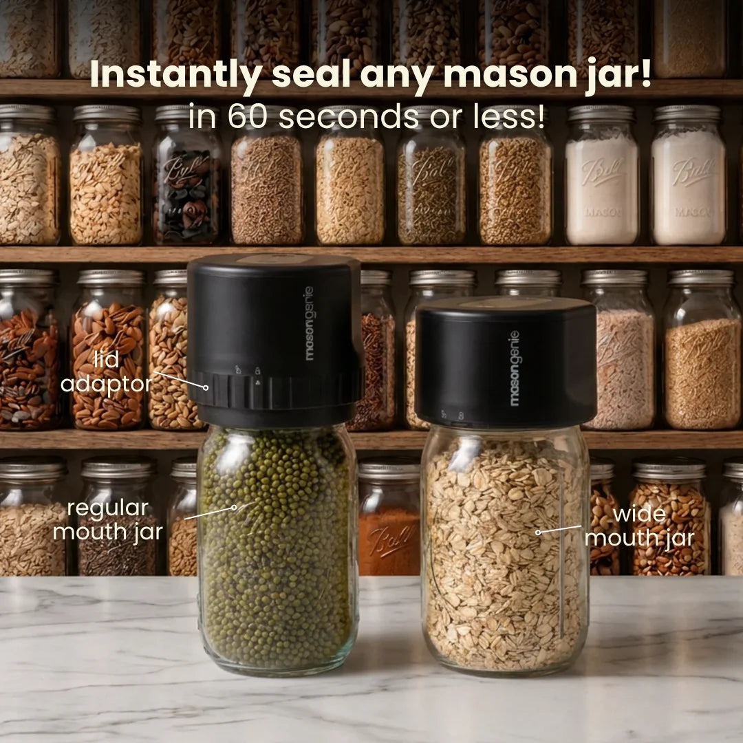 Mason Genie® Vacuum Sealer Kit