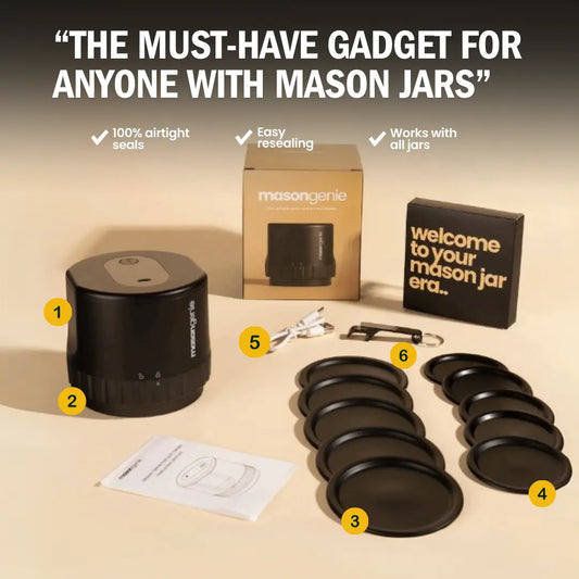 Mason Genie® Vacuum Sealer Kit
