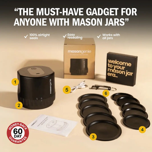 Mason Genie® Vacuum Sealer Kit