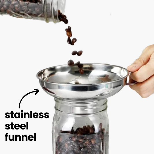 Premium Food-Grade Stainless Steel Funnel